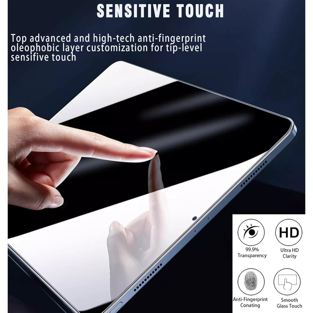 For Honor MagicPad3 13.3 Anti Spy Privacy Screen Protector Anti Fingerprint Tempered Glass Film (NOT Complete Covering)