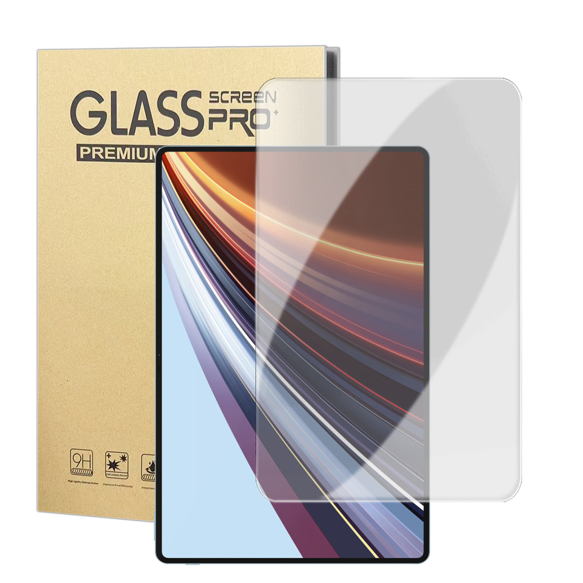 For Honor MagicPad 2 12.3 High Definition Screen Protector Arc Edge Anti Fingerprint Tempered Glass Film (NOT Complete Covering)