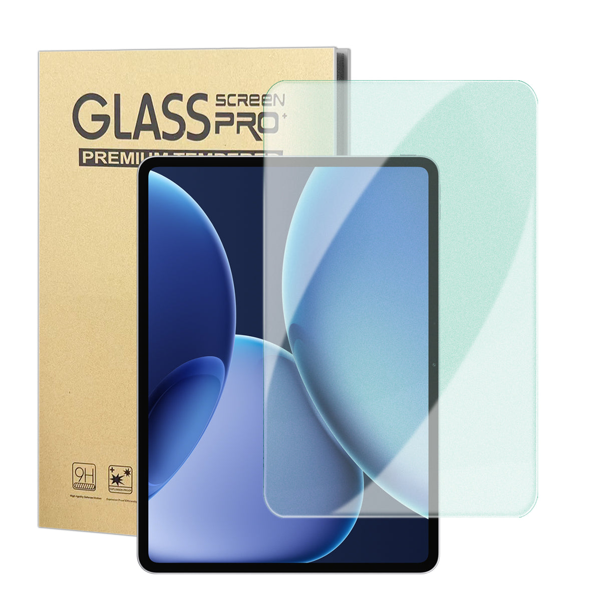 For Oppo Pad 4 Pro Skærmbeskytter Grøn Lys Øjenbeskyttelse Hærdet Glasfilm (Dækker ikke helt)