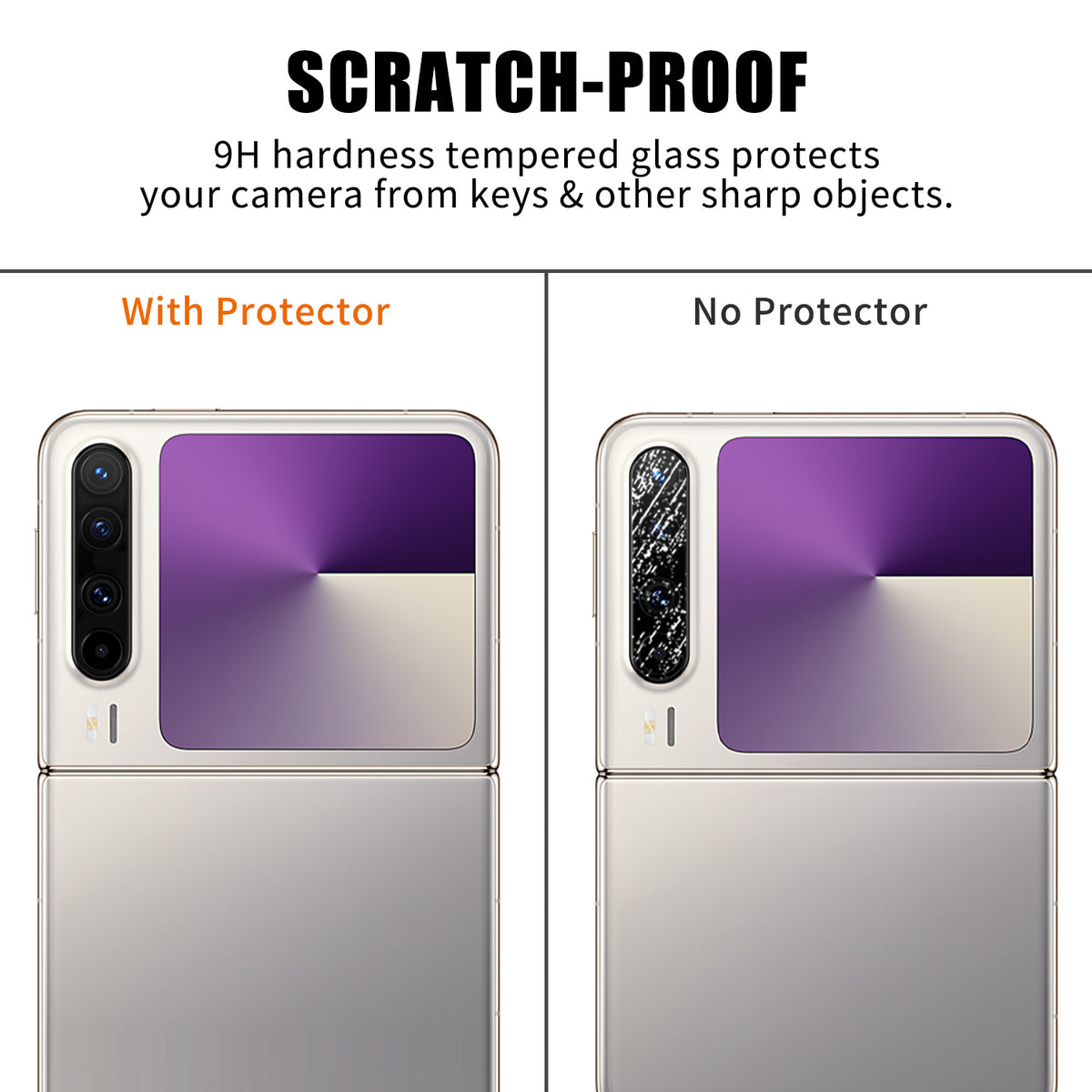 Huawei Pura X Heltäckande Kameralinsskydd High Definition Anti-Fingeravtryck AR Härdat Glas Linsfilm
