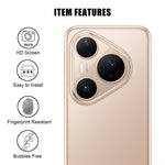 Fuld kamerlinsebeskyttelse til Huawei Pura 80 Pro+ / Huawei Pura 80 Pro, HD AR-hærdet glaslinsefilm mod fingeraftryk