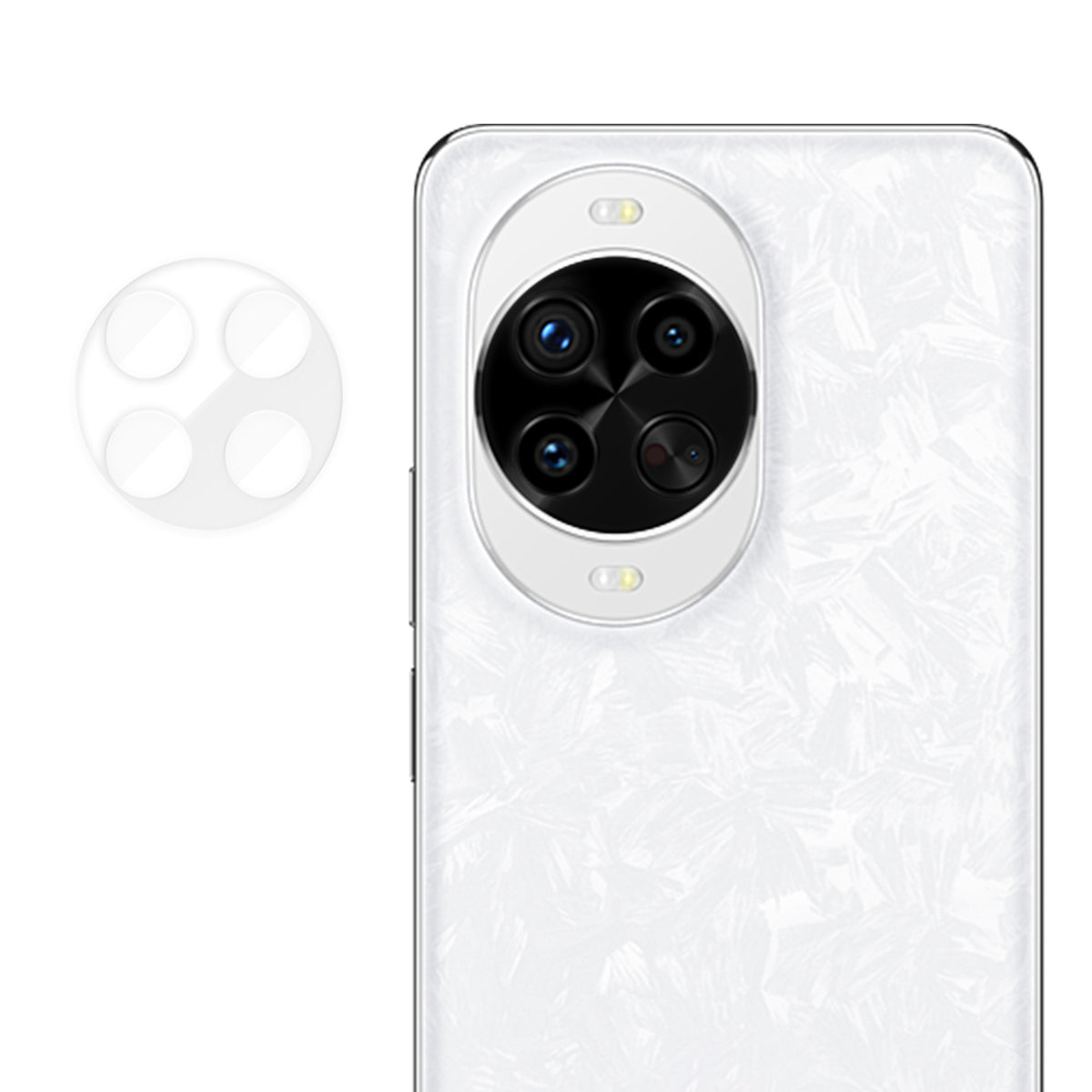 Huawei Nova 14 Pro 5G fulddækkende kameralinsebeskyttelse, high definition, fingeraftryksafvisende AR-hærdet glas, linsefilm
