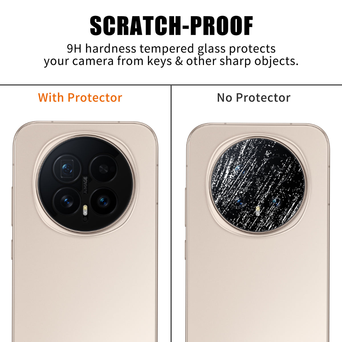 For Honor Magic8 5G Full Cover Camera Lens Protector High Definition Anti Fingerprint AR Tempered Glass Lens Film