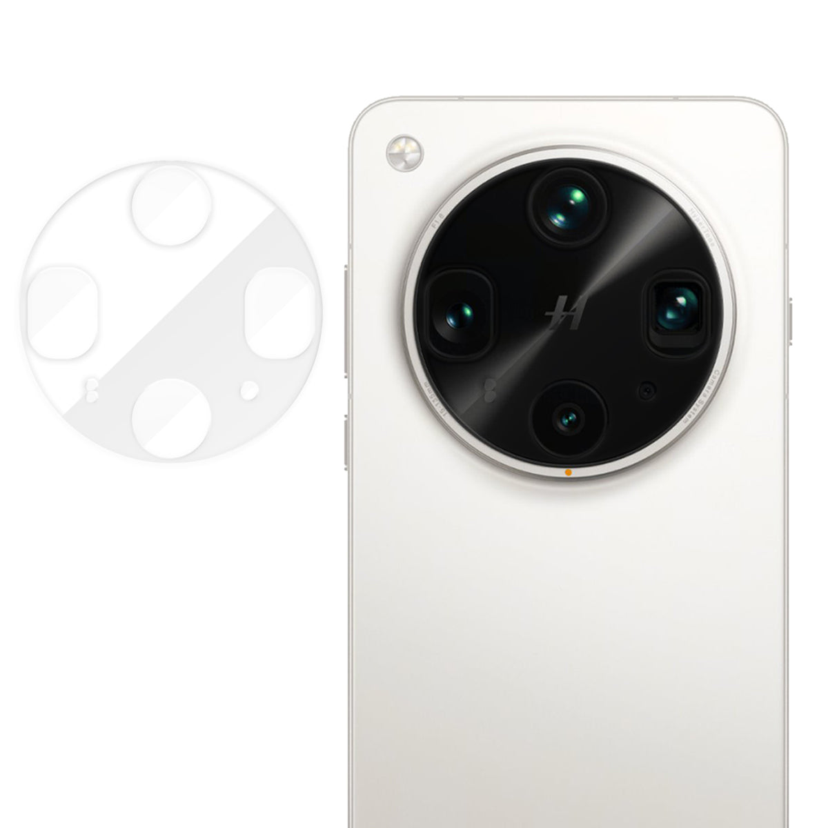 For Oppo Find X8 Ultra 5G Full Cover Camera Lens Protector High Definition Anti Fingerprint AR Tempered Glass Lens Film