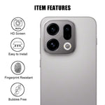 Oppo Find X9 5G Heltäckande Kameralinsskydd Högupplöst Anti-Fingeravtryck AR Härdat Glas Linsfilm