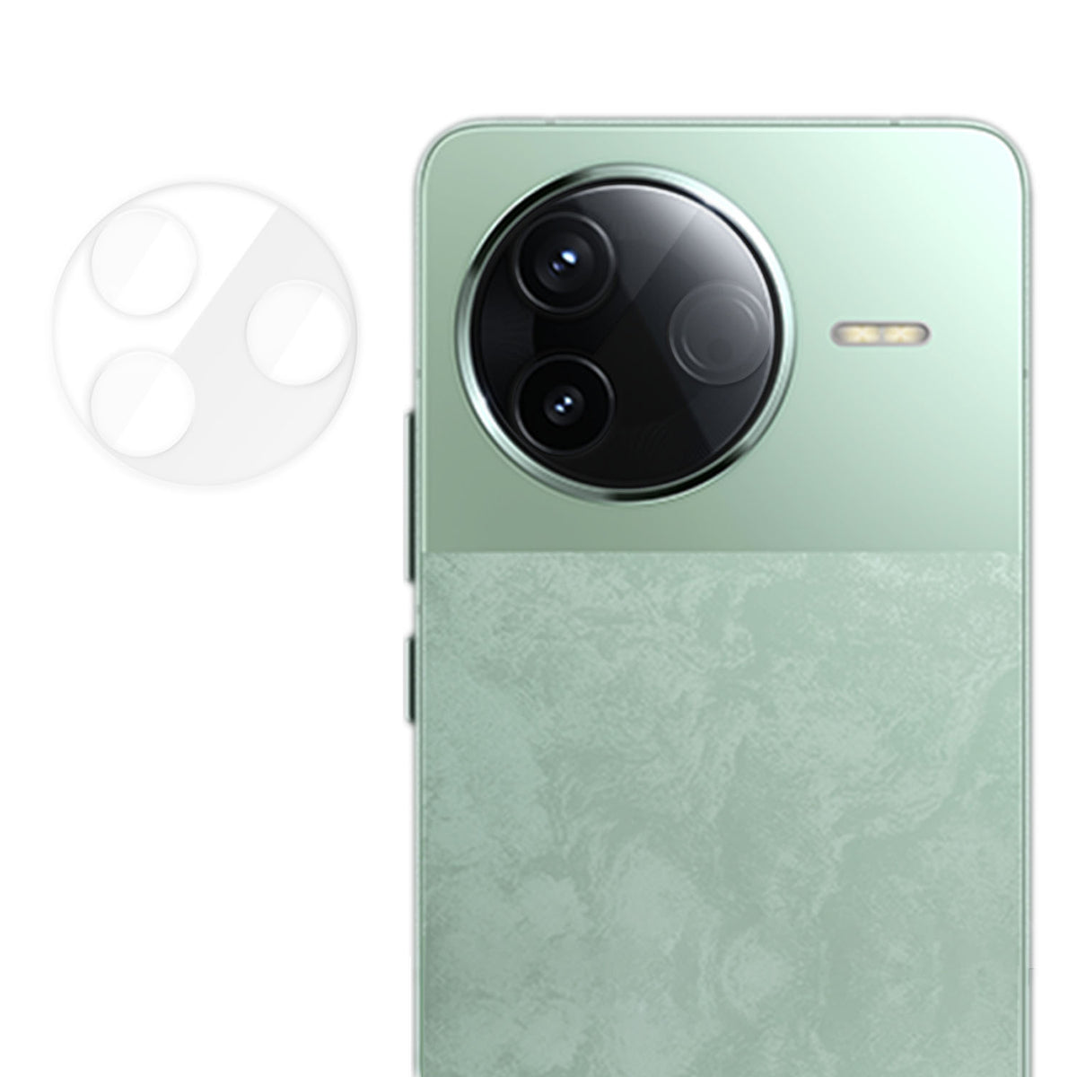 Xiaomi Redmi K80 Pro 5G / Xiaomi Redmi K80 Pro Champion Edition / Xiaomi Redmi K80 5G Heltäckande Kameralinsskydd Högupplöst Anti-Fingeravtryck AR Härdat Glas Linsfilm