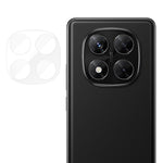 Xiaomi Poco X7 5G / Xiaomi Redmi Note 14 Pro 5G Heltäckande Kameralinsskydd Högupplöst Anti-Fingeravtryck AR Härdat Glas Linsfilm