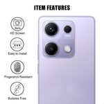 Xiaomi Redmi Note 14S 4G Heltäckande Kameralinsskydd Högupplöst Anti-Fingeravtryck AR Härdat Glas Linsfilm