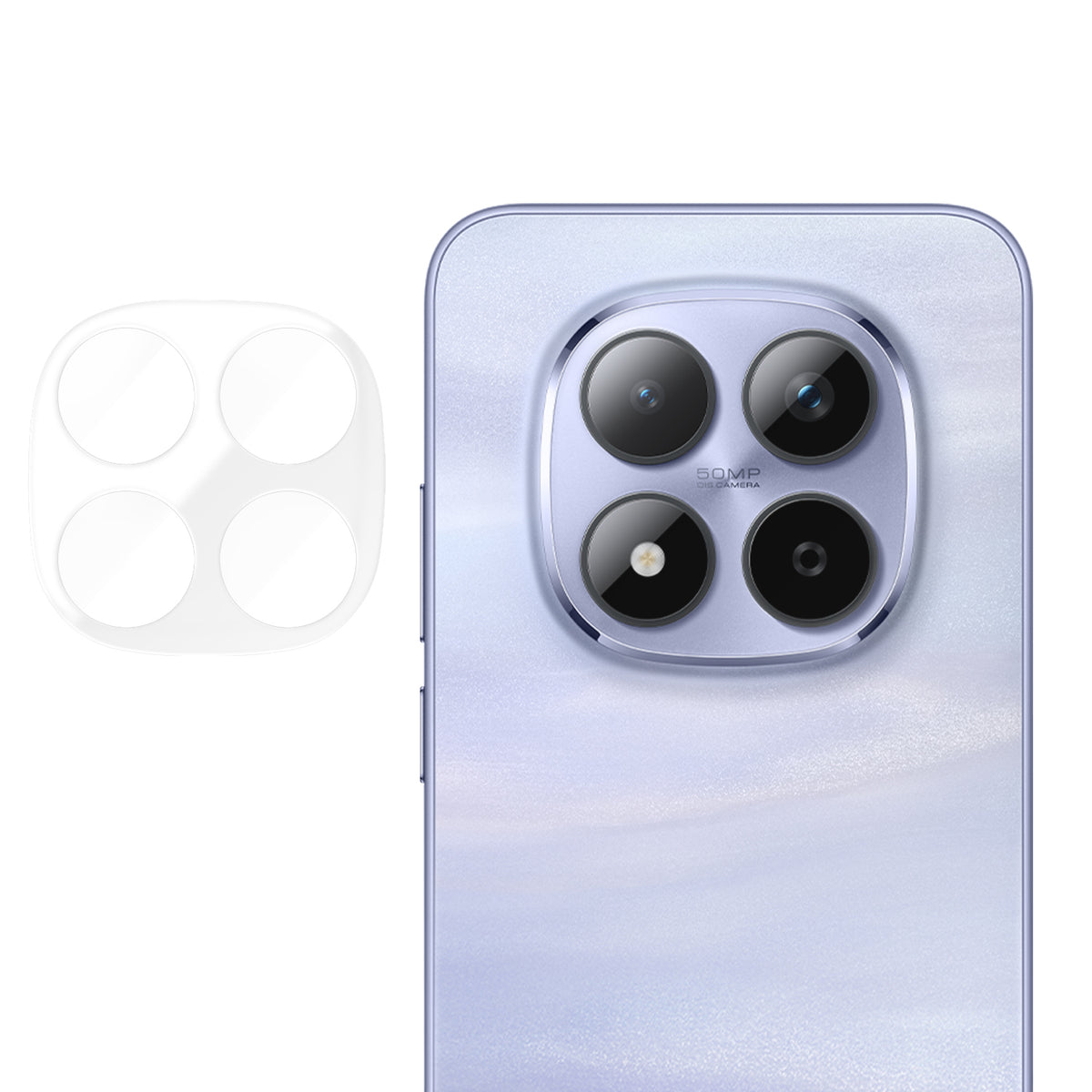 Xiaomi Redmi Note 15 Pro 4G (Global) Heltäckande Kameralinsskydd HD Anti-Fingeravtryck AR Härdat Glas Linsfilm