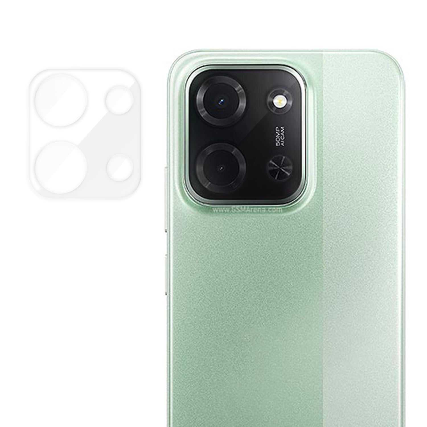 Xiaomi Poco C85 5G / Xiaomi Poco C85 4G (173mm) / Xiaomi Poco C85 4G (171mm) Heltäckande kameralinsskydd HD Anti-fingeravtryck AR härdat glaslinsfilm