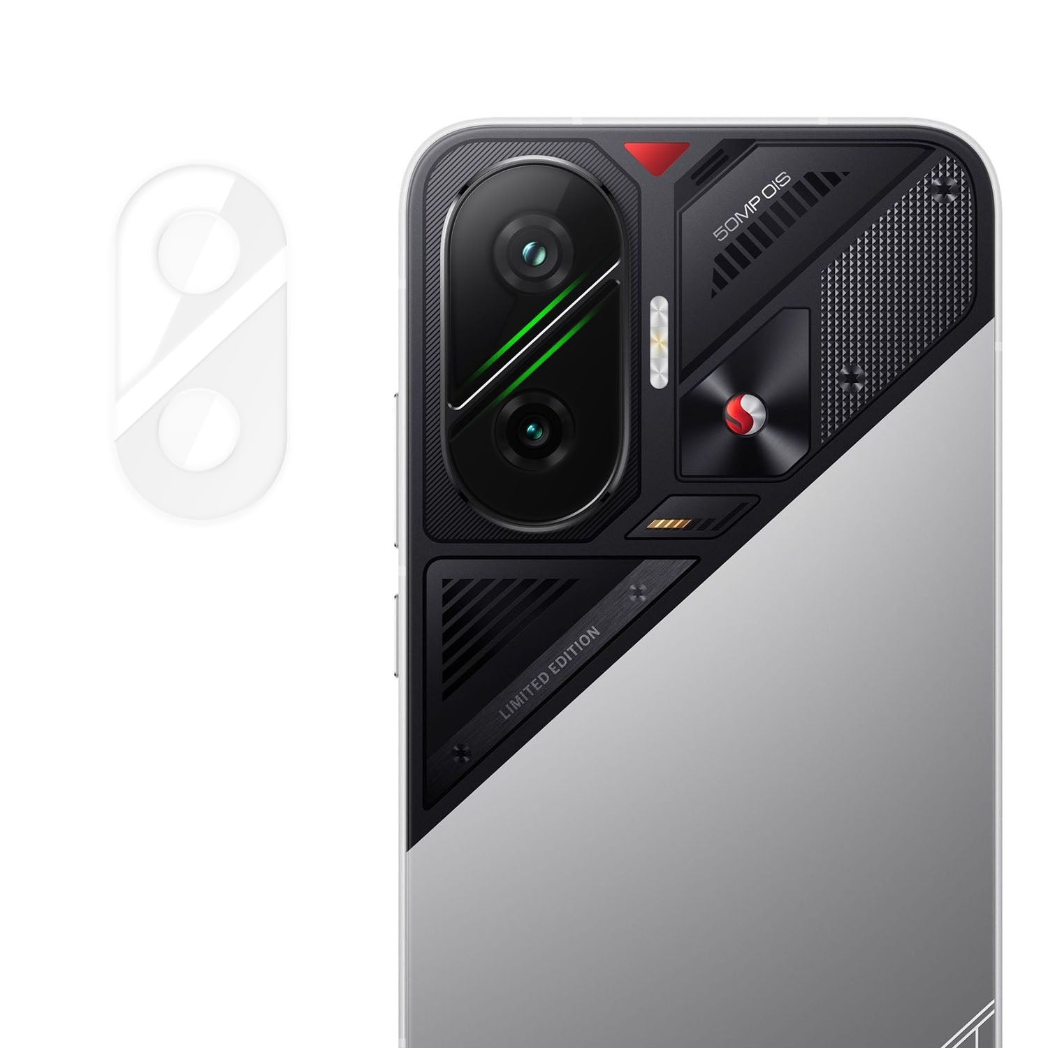 Xiaomi Poco F7 5G Heltäckande Kameralinsskydd High Definition Anti-Fingeravtryck AR Härdat Glas Linsfilm