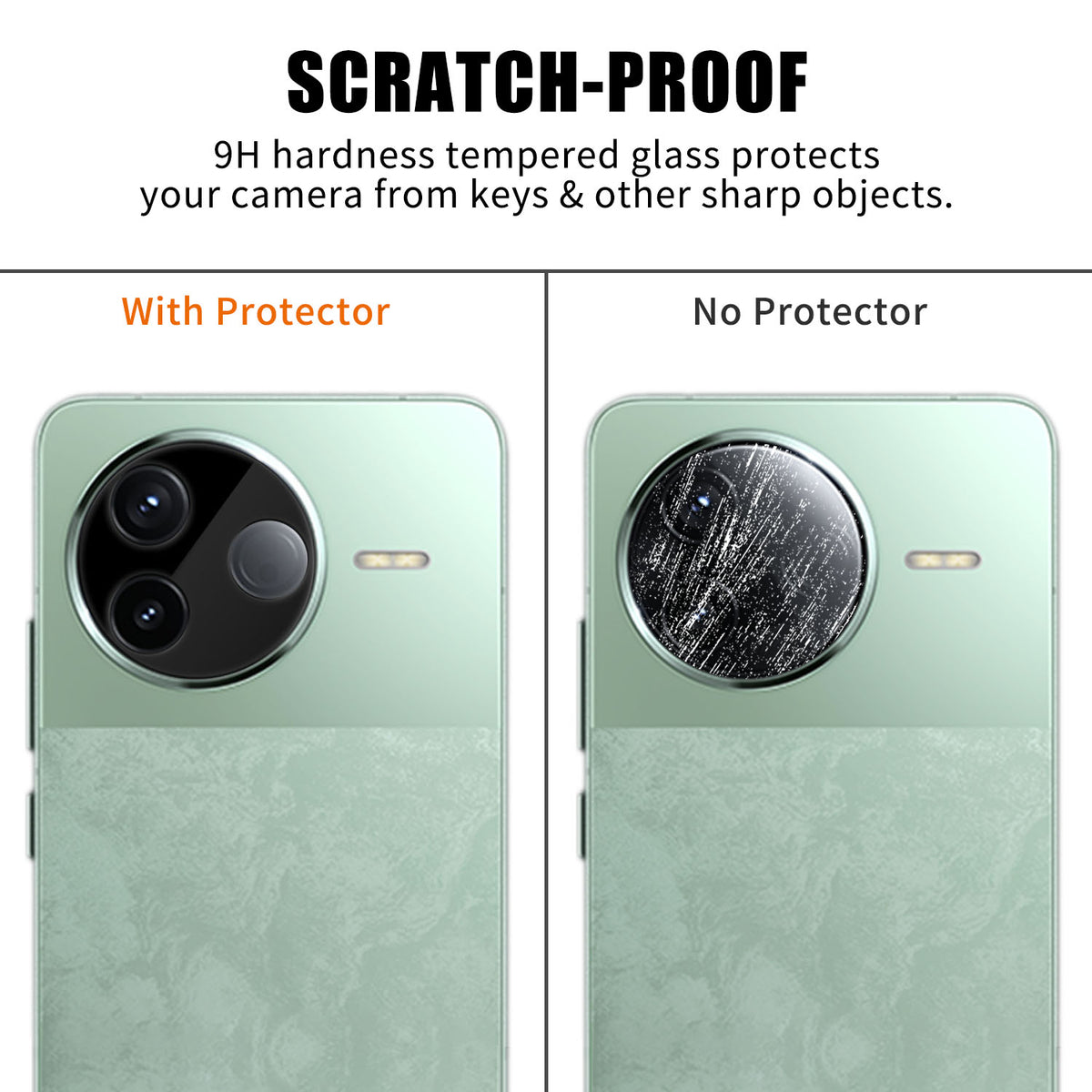 For Xiaomi Redmi K80 Pro 5G / Xiaomi Redmi K80 5G Full Cover Camera Lens Protector Silk Print HD Anti Fingerprint AR Tempered Glass Lens Film
