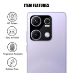 Xiaomi Redmi Note 14S 4G fulddækkende kameralinsebeskyttelse, silketryk, HD, fingeraftryksafvisende AR-hærdet glas-linsefilm