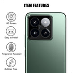 Xiaomi 14 Pro fulddækkende kamerlinsebeskyttelse, silketryk, HD, anti-fingeraftryk, AR-hærdet glas, linsefilm