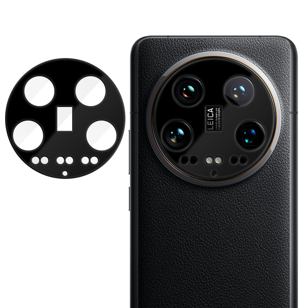 Xiaomi 14 Ultra Heltäckande Kameralinsskydd Silkestryck HD Anti-Fingeravtryck AR Härdat Glas Linsfilm