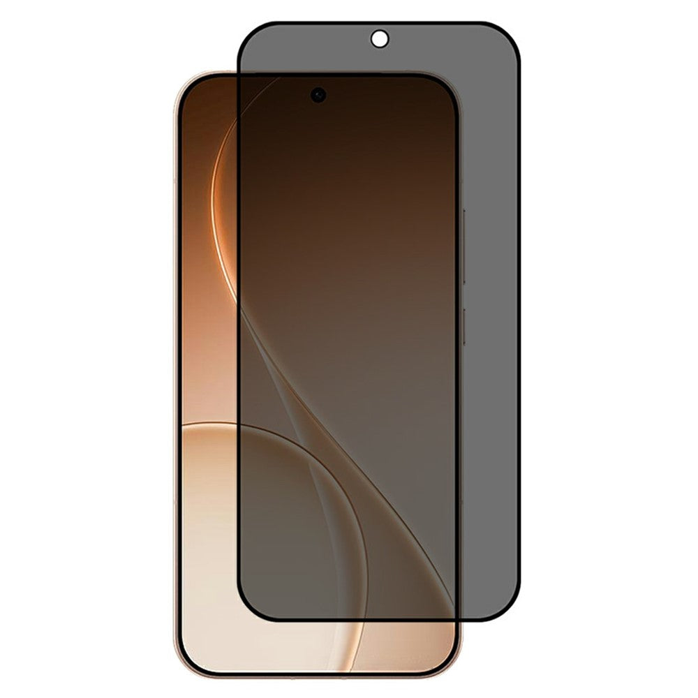 For Oppo Reno15 Pro Max 5G (Global) Privacy Screen Protector Silk Printing Anti Spy Tempered Glass Film