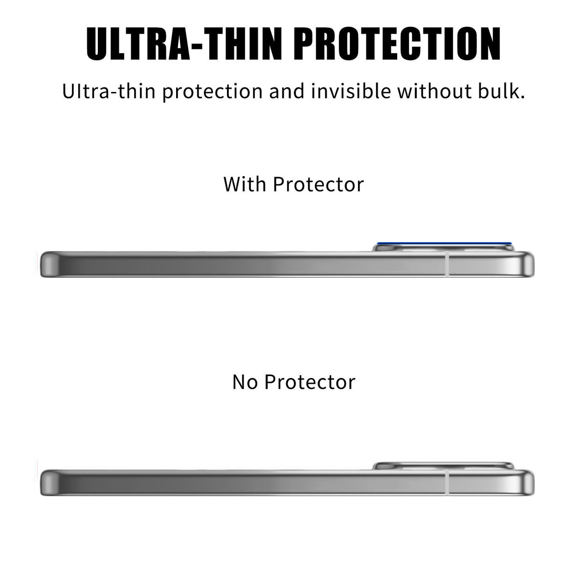 Xiaomi 15 Pro fulddækkende kameralinsebeskyttelse med silketryk, HD, anti-fingeraftryk, AR og hærdet glaslinsefilm
