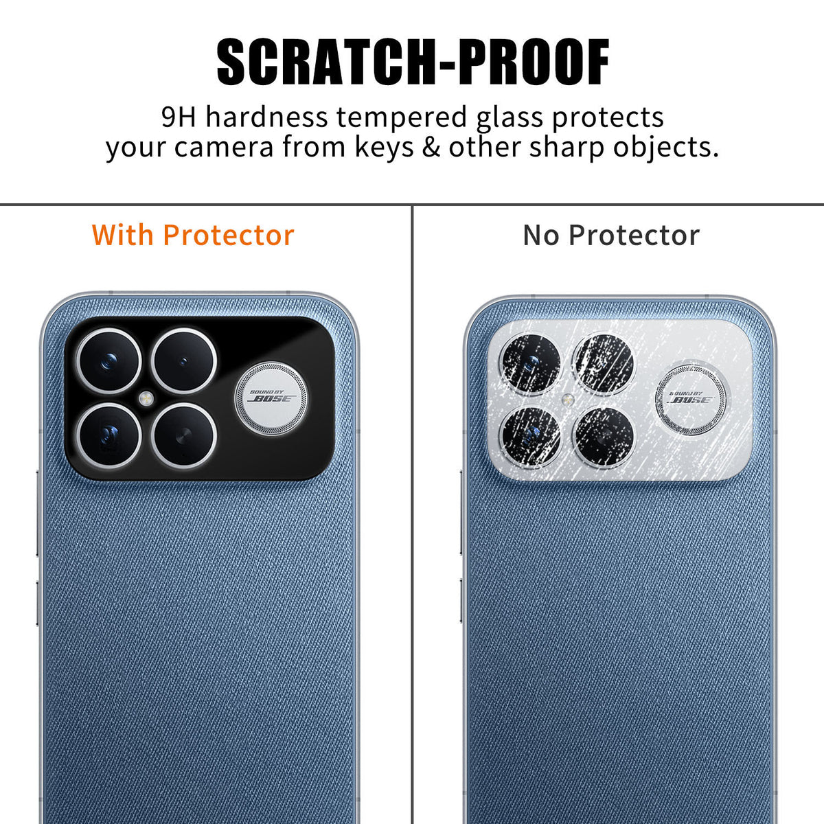 For Xiaomi Redmi K90 Pro Max 5G / Xiaomi Poco F8 Ultra Full Cover Camera Lens Protector Silk Print HD Anti Fingerprint AR Tempered Glass Lens Film