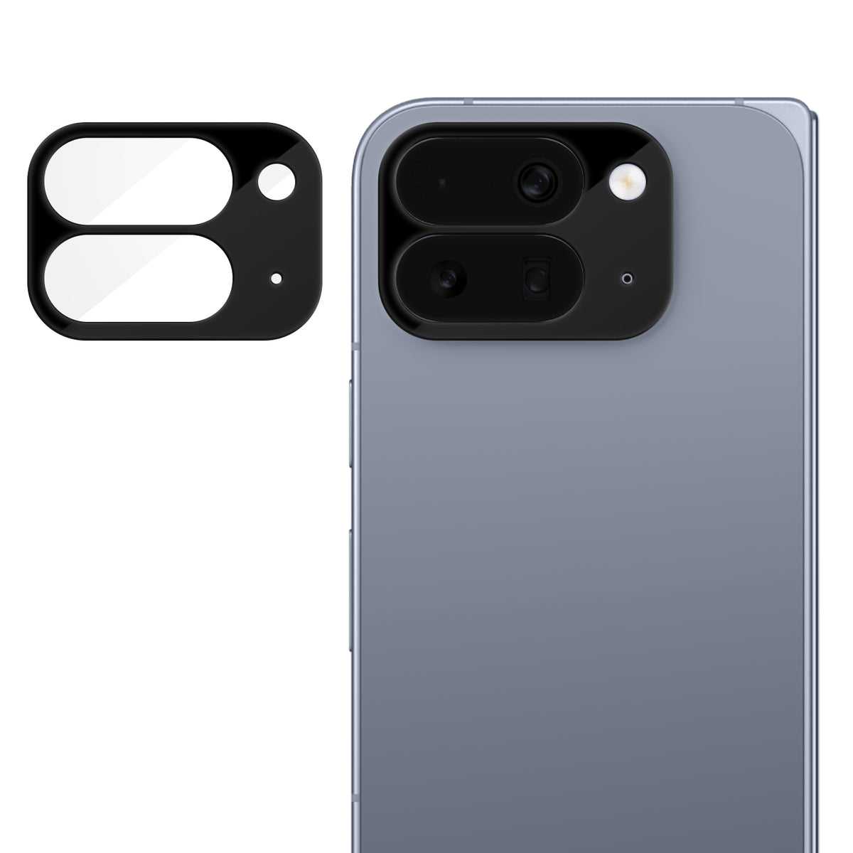 For Google Pixel 10 Pro Fold Full Cover Camera Lens Protector Silk Print HD Anti Fingerprint AR Tempered Glass Lens Film