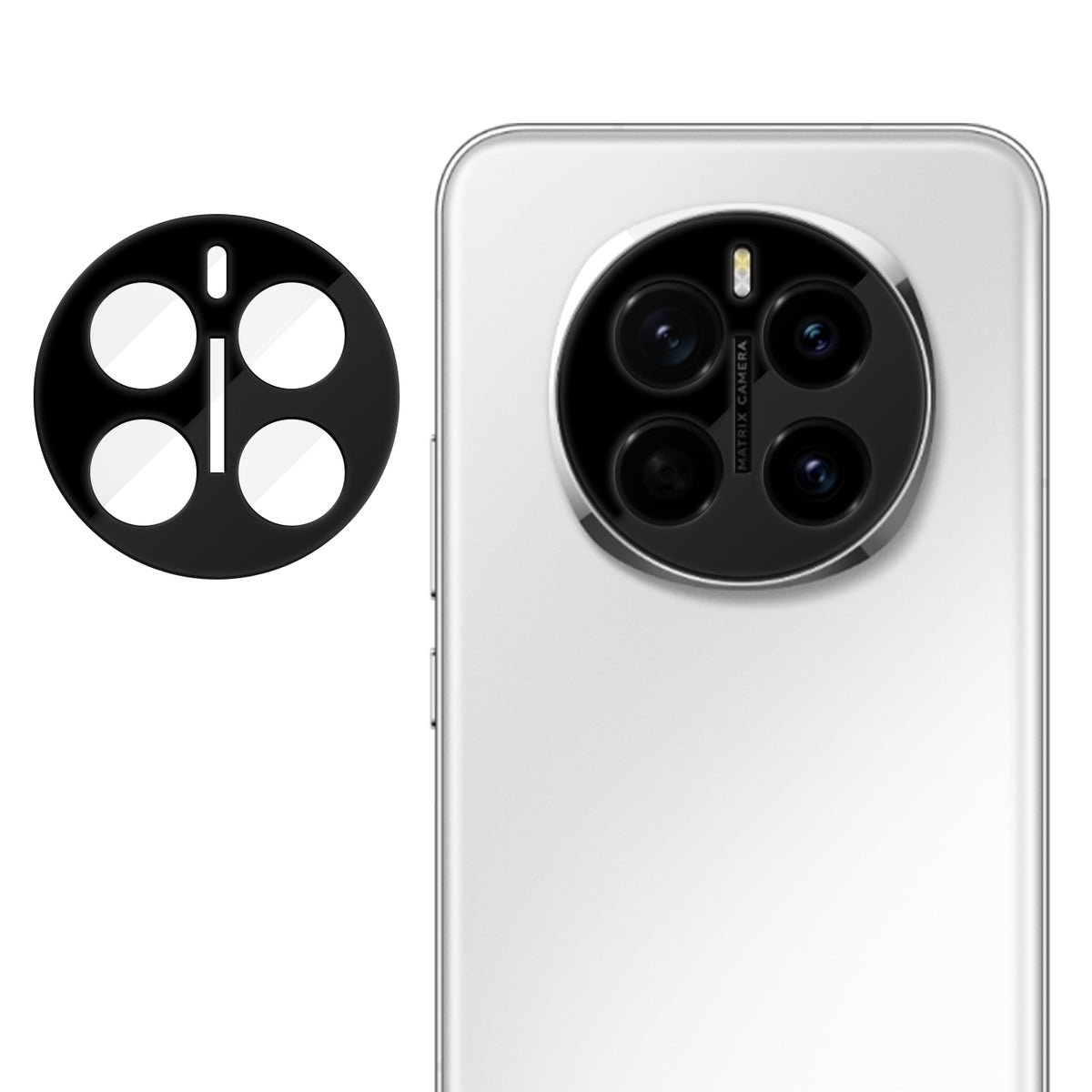 For Honor Magic7 5G Full Cover Camera Lens Protector Silk Print HD Anti Fingerprint AR Tempered Glass Lens Film