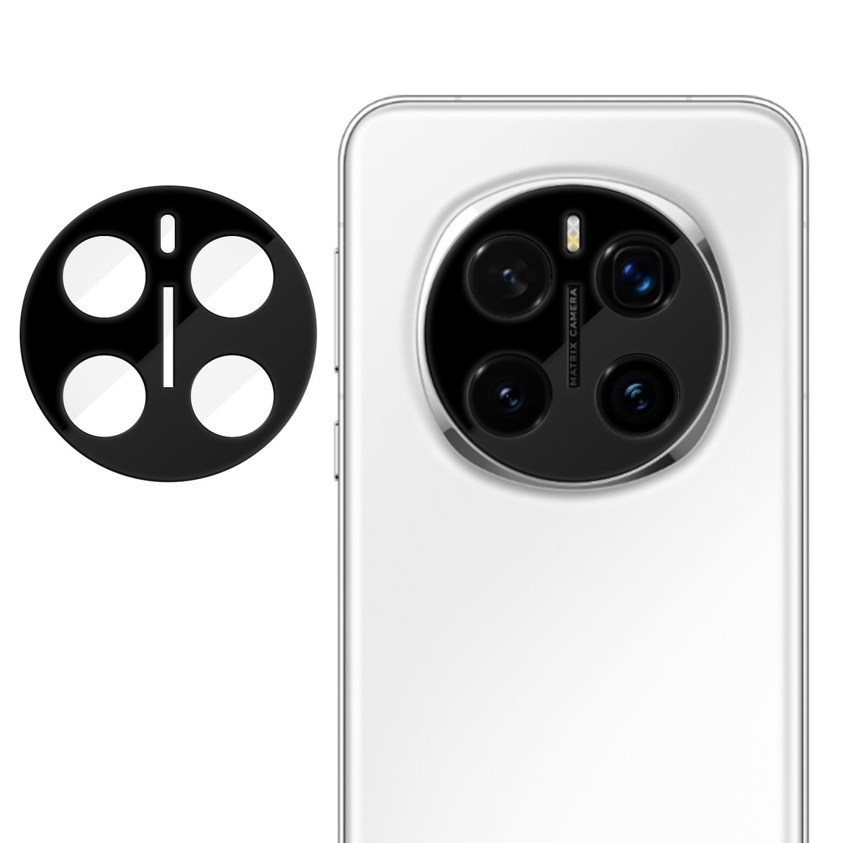 Honor Magic7 Pro 5G Heltäckande Kameralinsskydd Silkestryck HD Anti-Fingeravtryck AR Härdat Glas Linsfilm