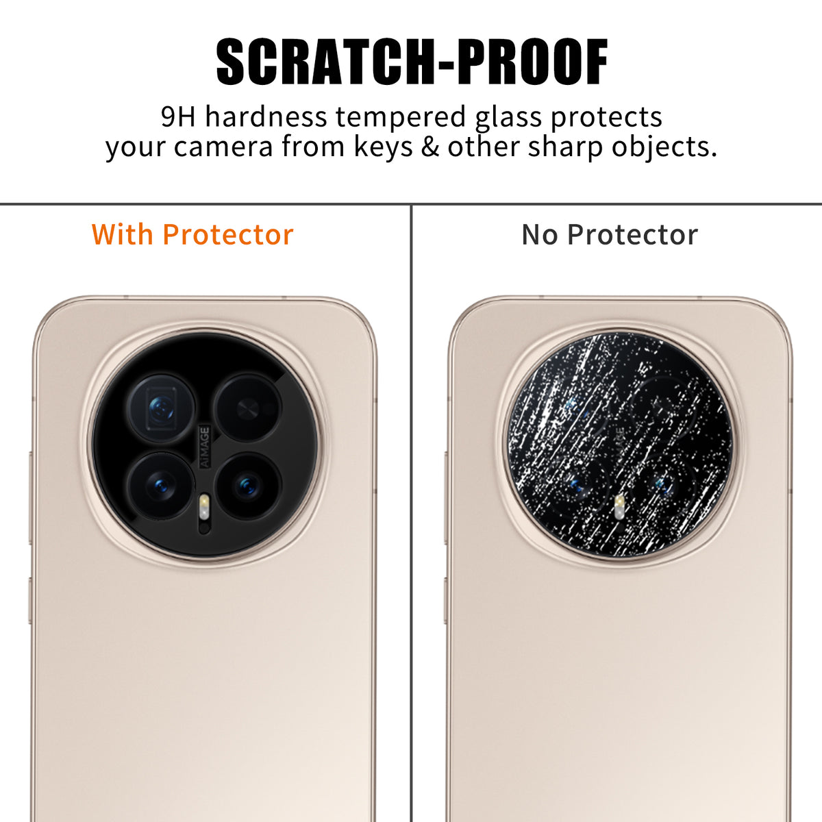 Honor Magic8 5G Heltäckande Kameralinsskydd Silkestryck HD Anti-Fingeravtryck AR Härdat Glas Linsfilm
