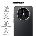 For Huawei Mate 70 Air Full Cover Camera Lens Protector Silk Print HD Anti Fingerprint AR Tempered Glass Lens Film