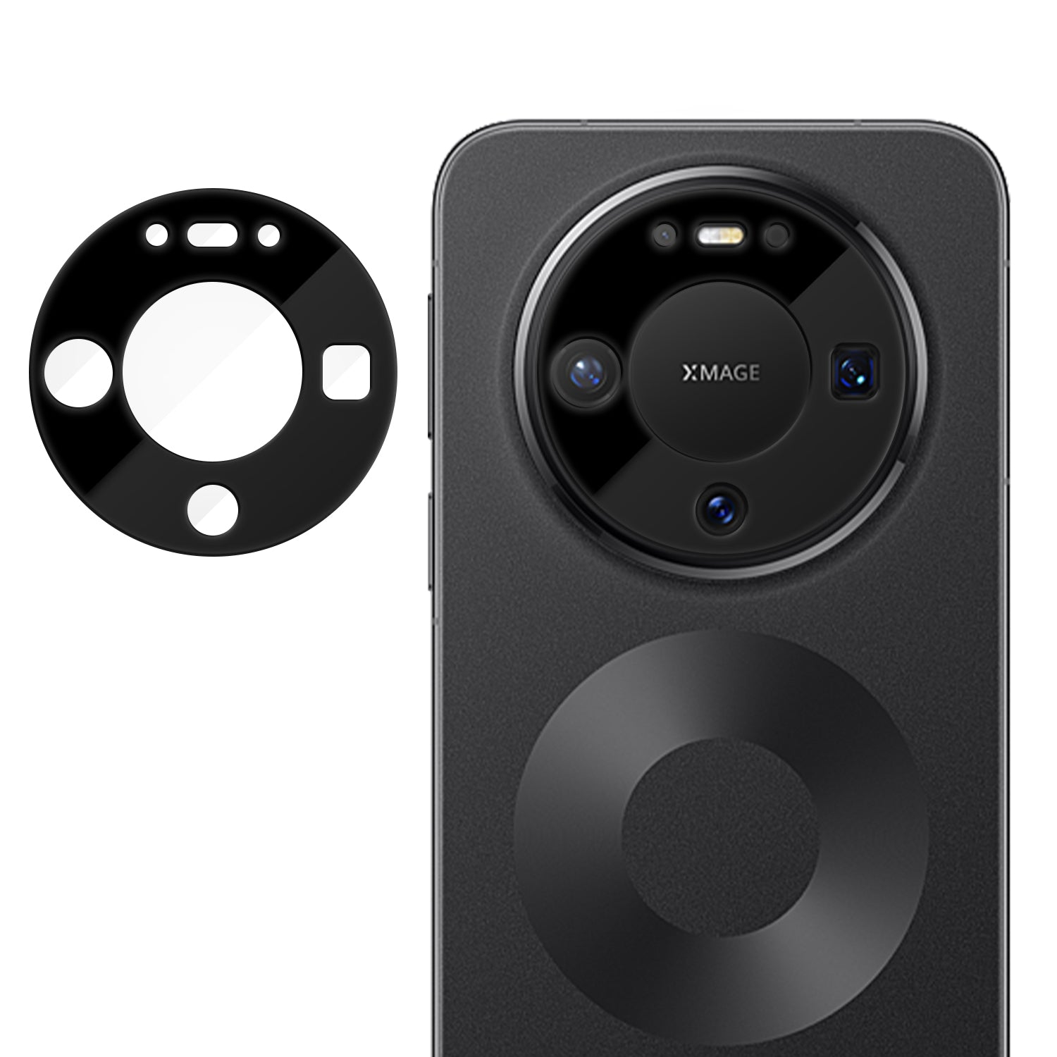 Huawei Mate 80 Pro / Huawei Mate 80 Heltäckande Kameralinsskydd Silkestryck HD Anti-fingeravtryck AR Härdat Glas Linsfilm