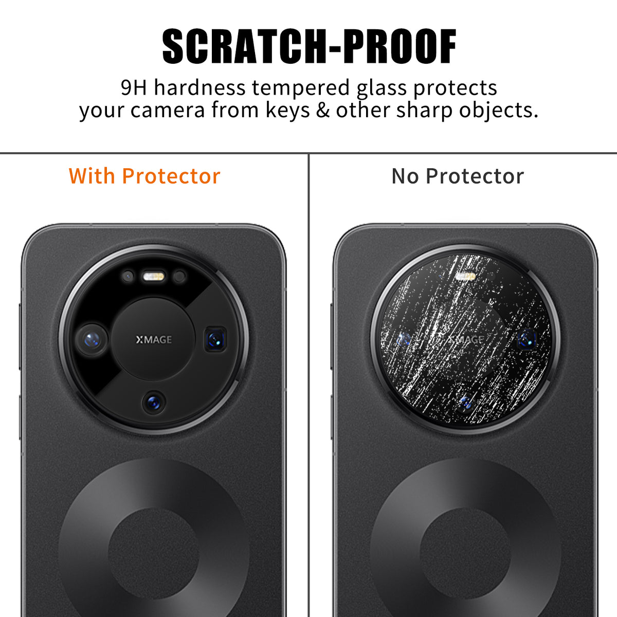 For Huawei Mate 80 Pro / Huawei Mate 80 Full Cover Camera Lens Protector Silk Print HD Anti Fingerprint AR Tempered Glass Lens Film