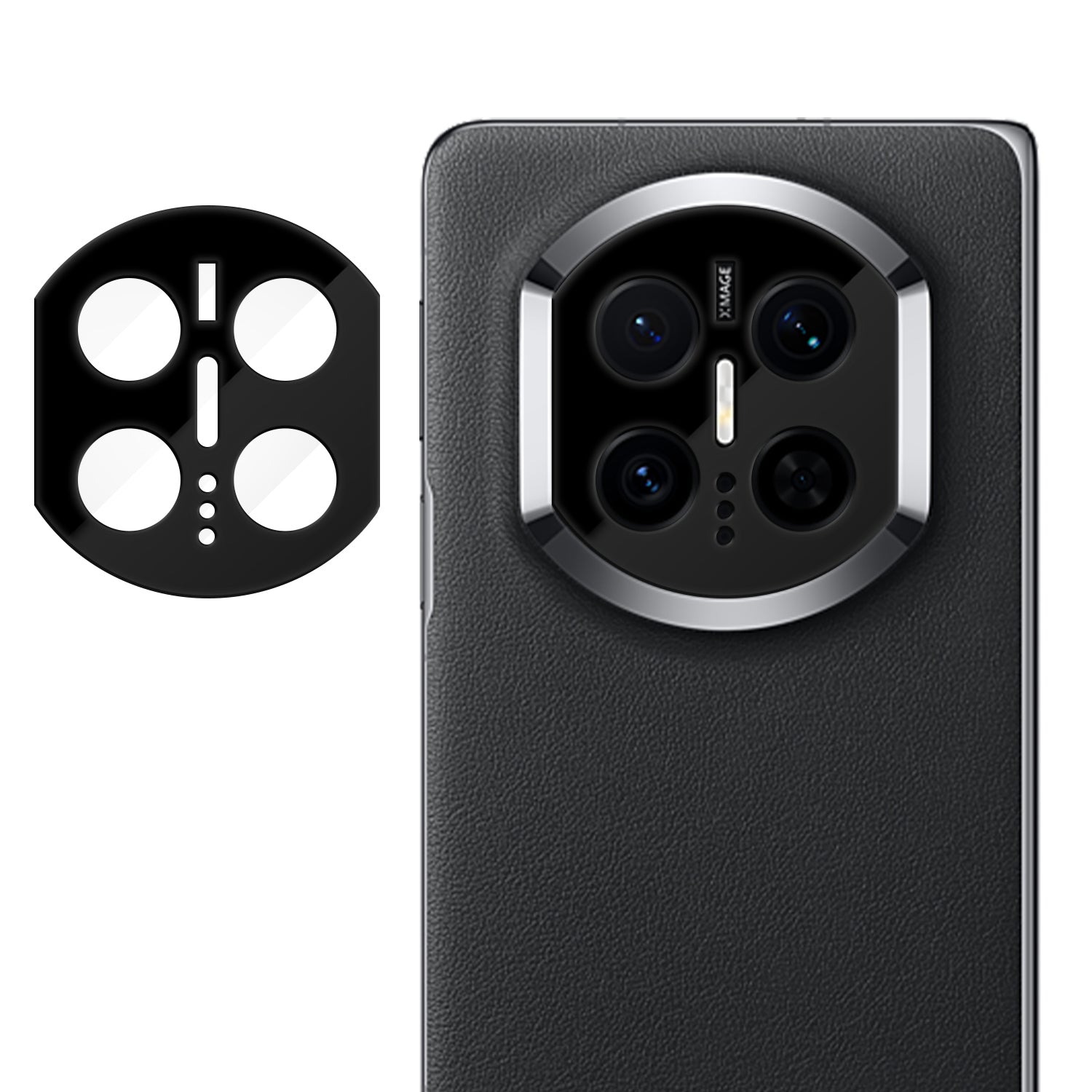 Huawei Mate X7 Heltäckande Kameralinsskydd Silk Print HD Anti Fingeravtryck AR Härdat Glas Linsfilm