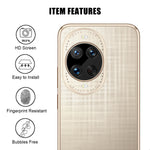 Huawei Nova 14 Ultra 5G Heltäckande Kameralinsskydd Silkestryck HD Anti-Fingeravtryck AR Härdat Glas Linsfilm