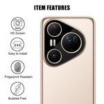 Huawei Pura 80 Ultra Heltäckande Kameralinsskydd Silkestryck HD Anti-Fingeravtryck AR Härdat Glas Linsfilm