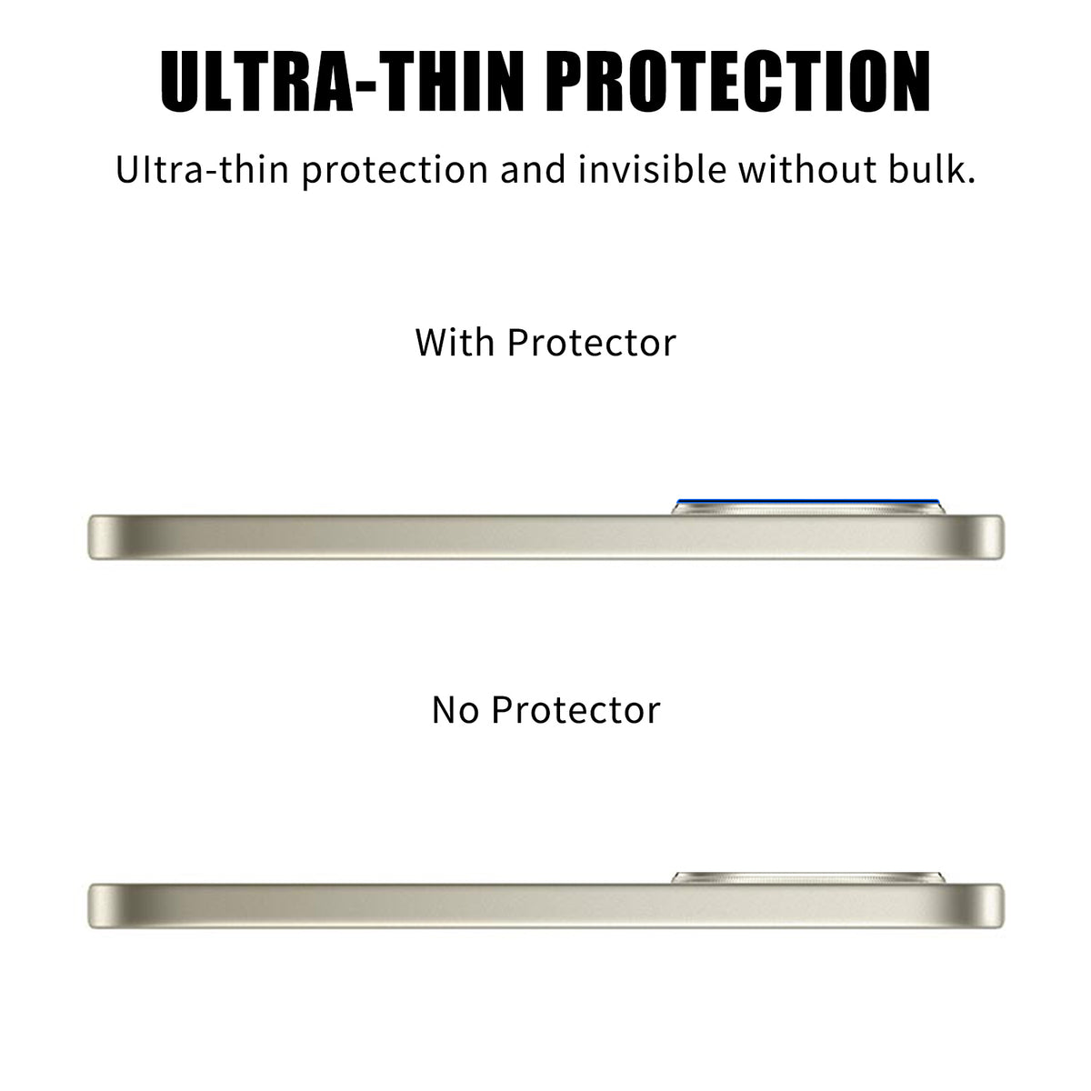 Oppo F31 Pro 5G Fuld dækningsbeskyttelse til kameralinsen, silketryk, HD, anti-fingeraftryk, AR-hærdet glas-linsefilm