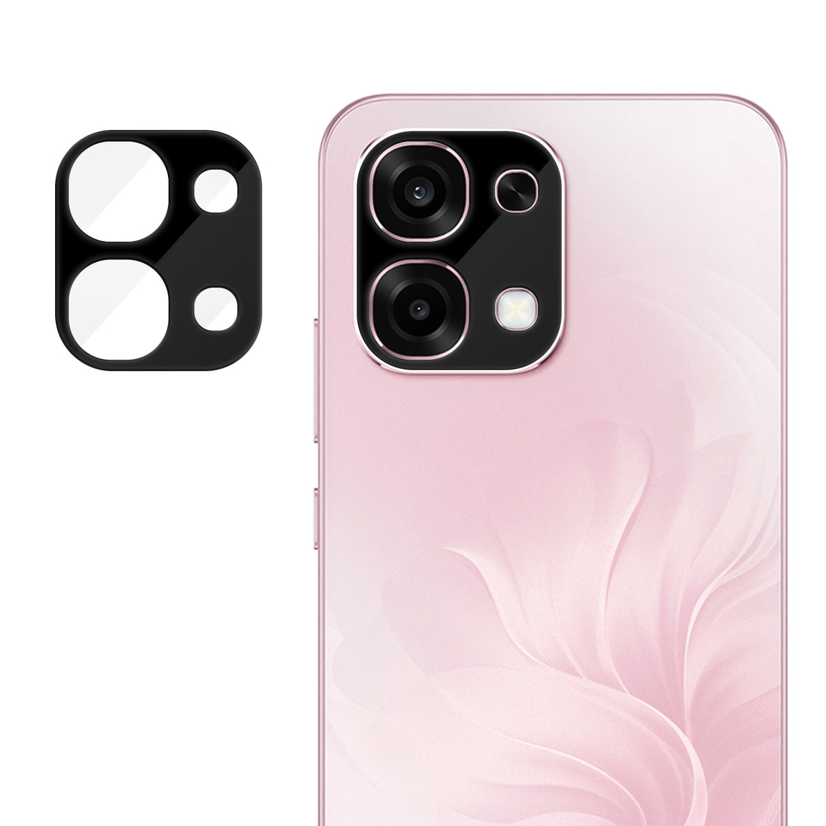 For Oppo A6 Pro 5G / Oppo F31 5G Full Cover Camera Lens Protector Silk Print HD Anti-Fingerprint AR Tempered Glass Lens Film