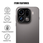 Oppo Find X9 Pro 5G Heltäckande Kameralinsskydd Silkestryck HD Anti-fingeravtryck AR Härdat Glas Linsfilm