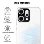 Oppo Reno14 Pro 5G (Global) Heltäckande Kameralinsskydd Silkestryck HD Anti-Fingeravtryck AR Härdat Glas Linsfilm