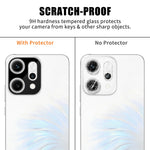 Oppo Reno14 Pro 5G (Global) Heltäckande Kameralinsskydd Silkestryck HD Anti-Fingeravtryck AR Härdat Glas Linsfilm