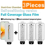 IMAK 3 stk. For Honor Power2 5G hærdet glas Fuld skærmbeskytter Fuldklæbende film med støvfrit installationsværktøj (fingeraftryksoplåsning)