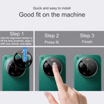 IMAK För Xiaomi 17 Ultra 5G Kameralinsskydd Härdat Glas HD Klar Heltäckande Linsfilm