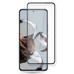 AMORUS För Xiaomi 12T 5G / Redmi K50 Ultra 5G Explosionsskyddande Härdat Glas Sekundärhärdande HD Klar Silk Print Full Limfilm