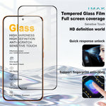 IMAK Pro+-serien för Xiaomi Redmi Turbo 5 Max 5G / Poco X8 Pro Max 5G skärmskydd heltäckande härdat glasfilm (fingeravtryckslåsning)