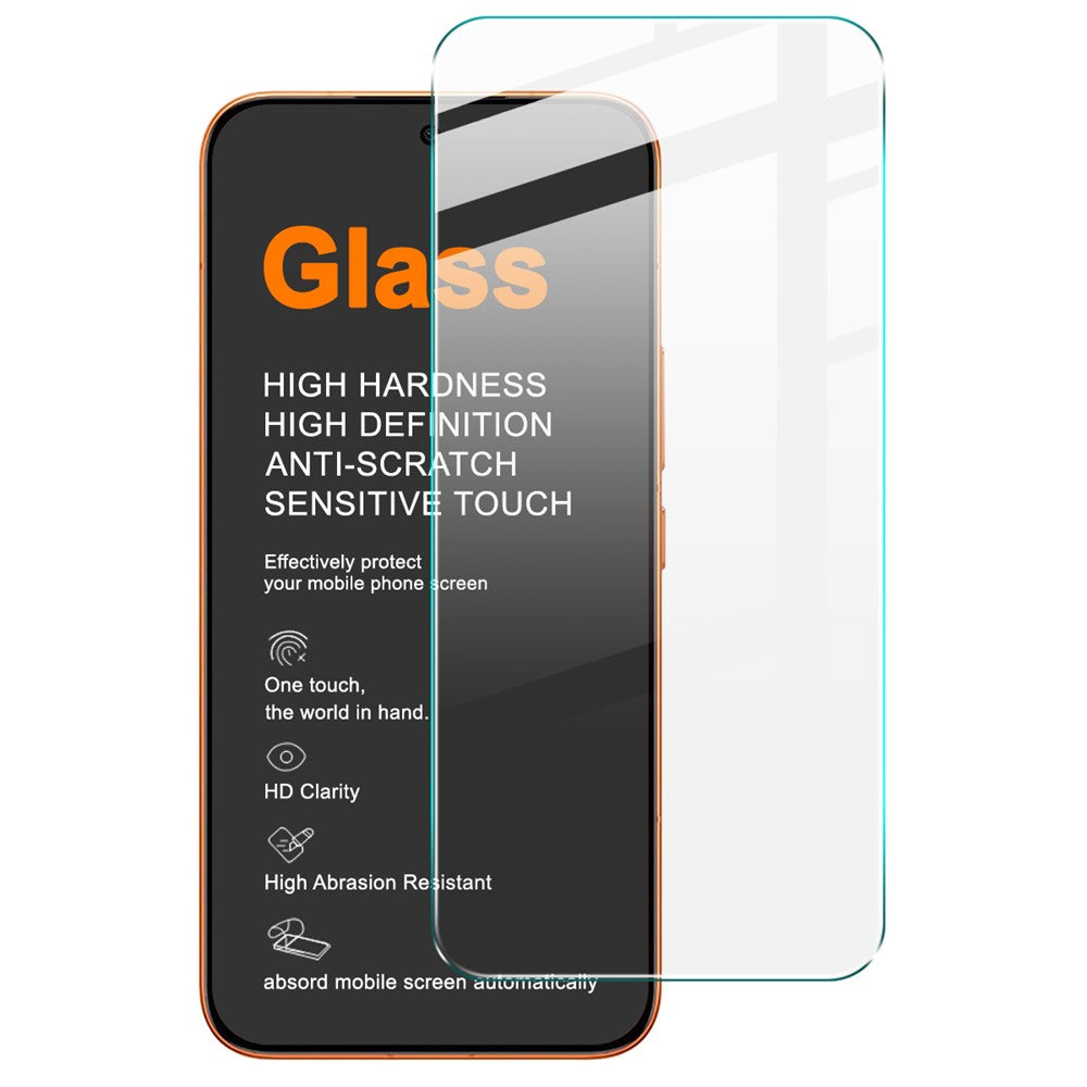 IMAK H-serien för Xiaomi Redmi Turbo 5 Max 5G / Poco X8 Pro Max 5G skärmskydd härdat glasfilm (ej heltäckande) (fingeravtryckslåsning)