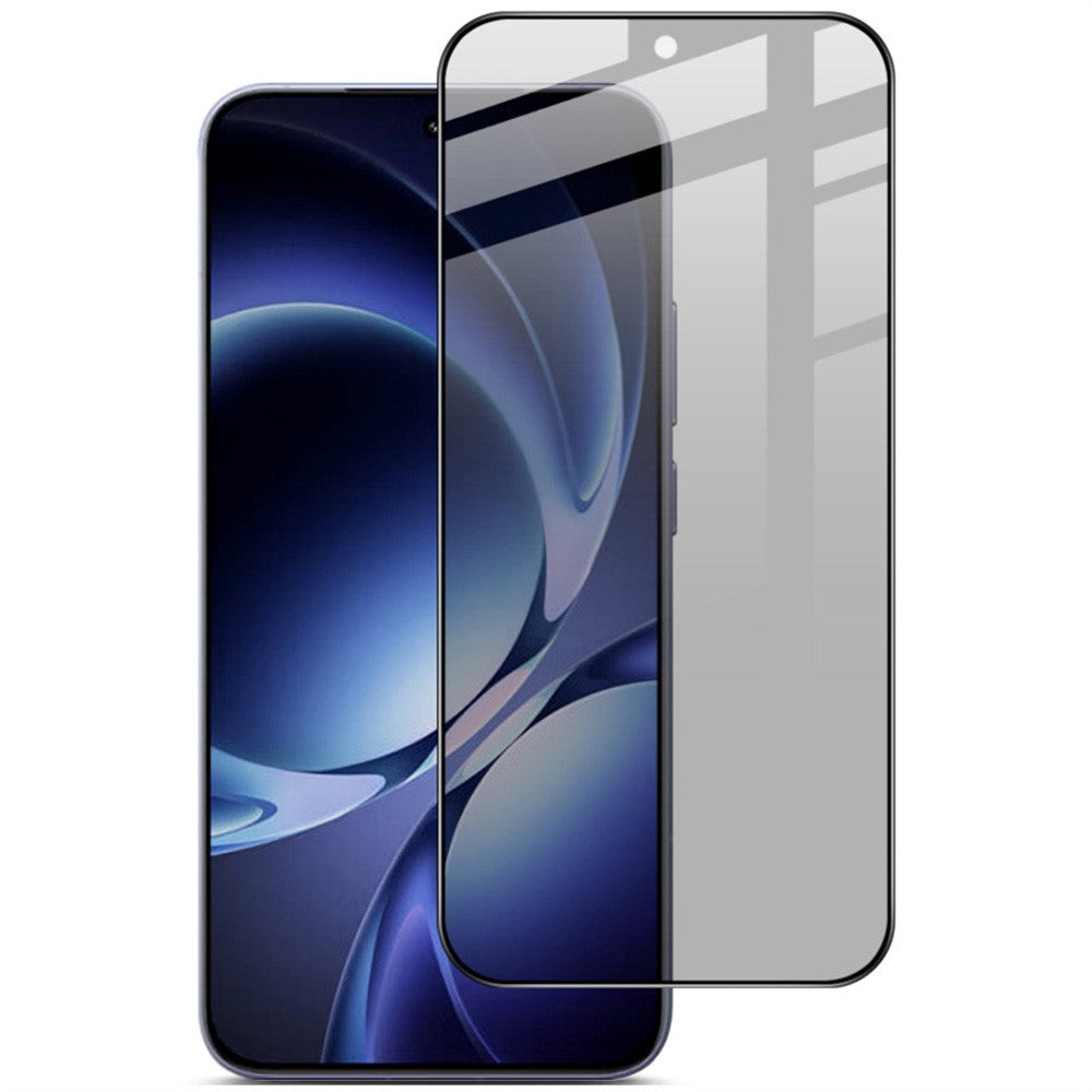 IMAK For Xiaomi 17T Pro / Redmi K90 Max 5G / K90 Ultra 5G / K80 Ultra 5G Privacy Screen Protector Anti Peep Full Cover Tempered Glass Film (Fingerprint Unlock)