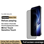 IMAK For Xiaomi 17T Pro / Redmi K90 Max 5G / K90 Ultra 5G / K80 Ultra 5G Privacy Screen Protector Anti Peep Full Cover Tempered Glass Film (Fingerprint Unlock)