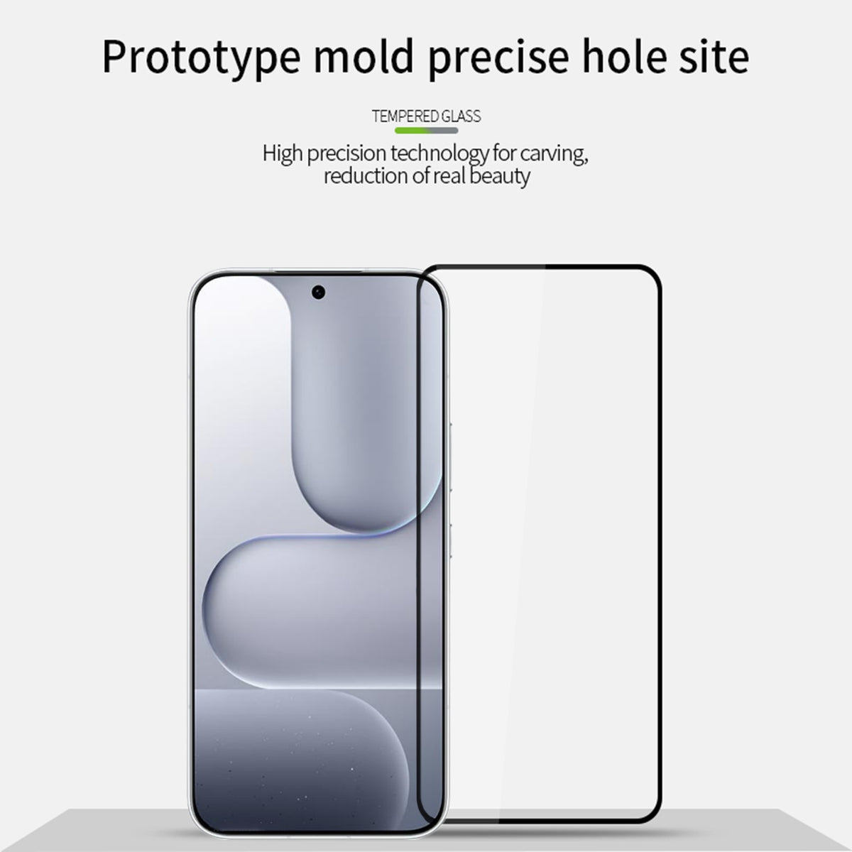 PINWUYO För Honor 500 5G / Honor 500 Pro 5G Härdat Glas Film JK Series-2 9H Heltäckande Skärmskydd
