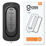 For iPhone 12 Anti-Spy Full Screen Protector High Aluminium-silicon Glass Film with Dust Removal Installation Tool