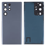 For Samsung Galaxy S22 Ultra 5G S908 Battery Housing with Adhesive Sticker + Camera Lens Cover
