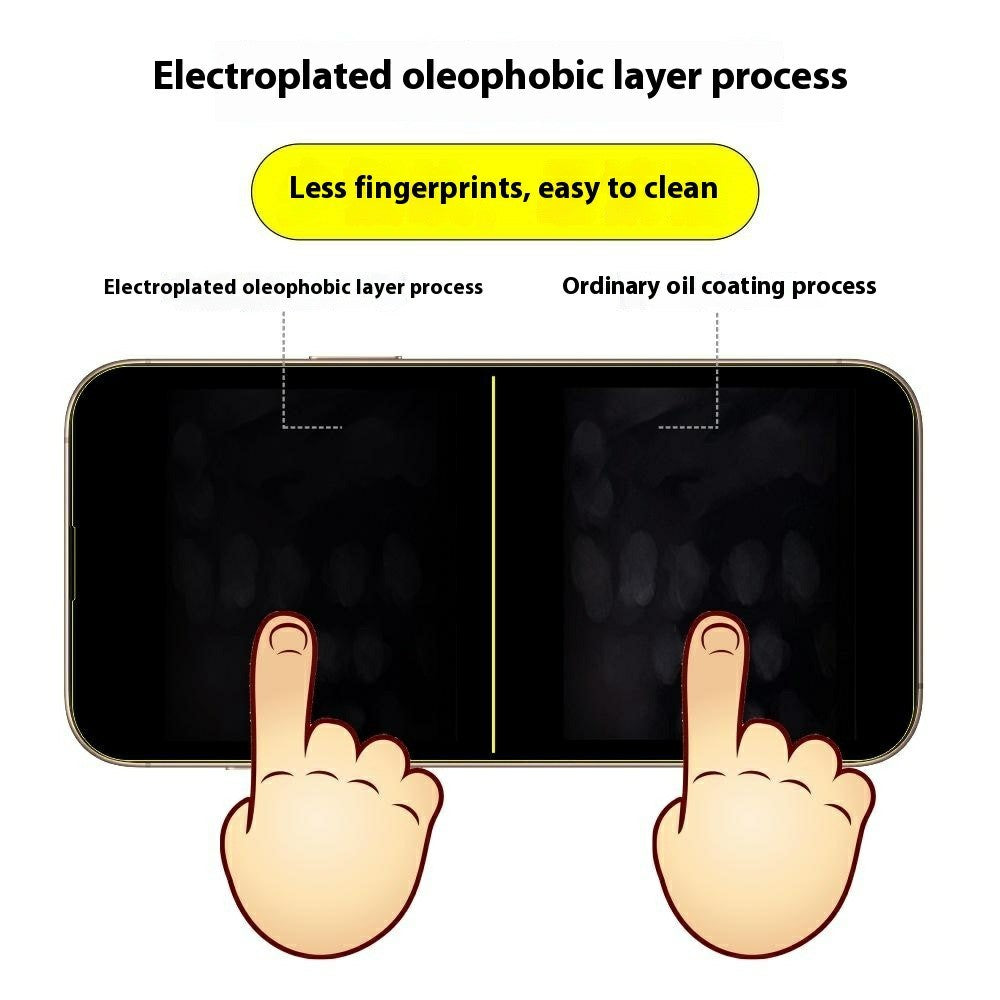ITIETIE For Oppo Find X9 5G Silk Printing Tempered Glass 0.25mm High Aluminum Full Screen Protector, Full Glue