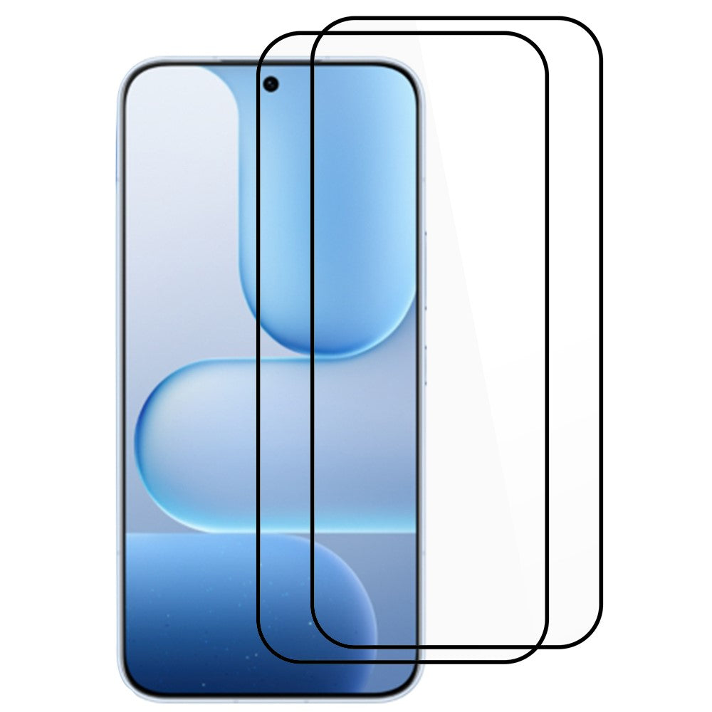 ITIETIE 2PCS Silk Printing Tempered Glass For Honor 500 Pro 5G  /  Honor 500 5G 0.25mm High Aluminum Full Screen Protector, Full Glue