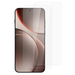 ITIETIE 2 stk. hærdet glas til Oppo Find X9 5G med silketryk, 0,25 mm, høj aluminiumsramme, fuld lim, ikke fuld dækning